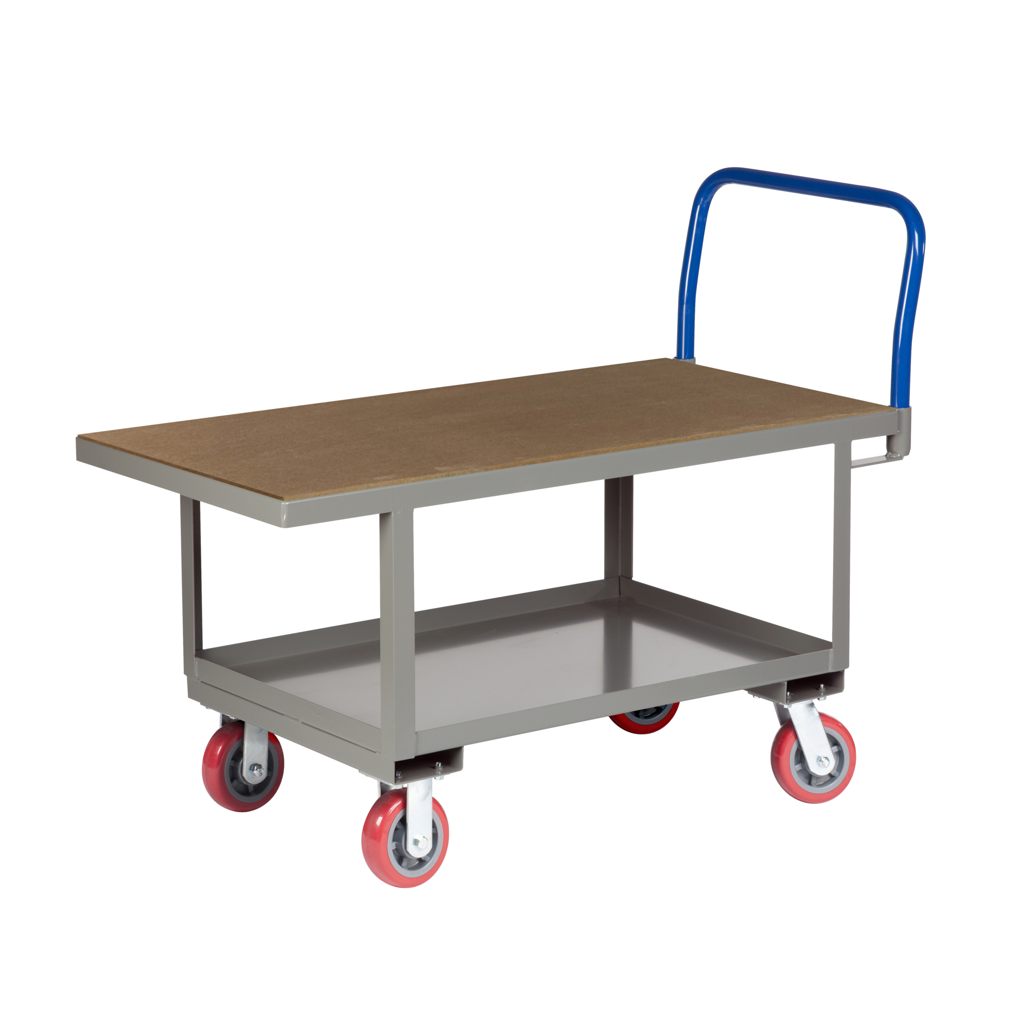 Little Giant Ergonomic Work Height Platform Truck, Capacity 2,000 lb, Platform Width 24 in, Model# RNH2-2460-6PY